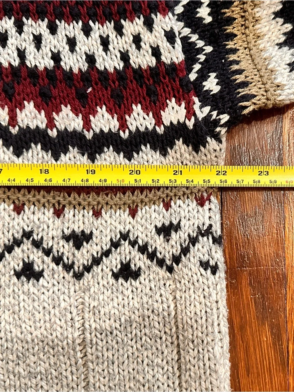 Vintage 90’s Peconic Bay Traders Men’s Large Cotton Knit Sweater Made In USA